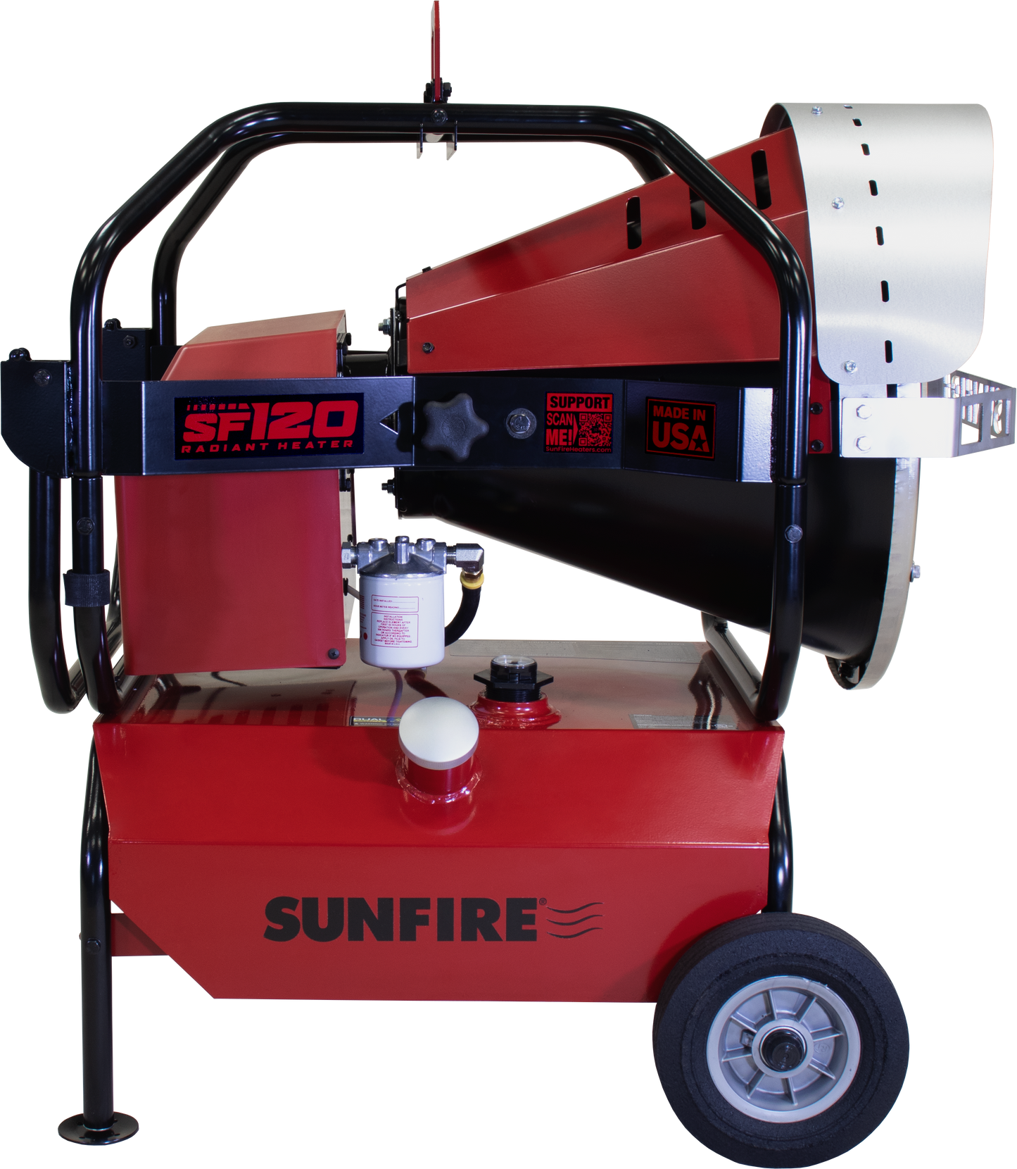 SUNFIRE RADIANT HEATER, 120,000 BTU | Garage, Pole Barn, Shop Heater