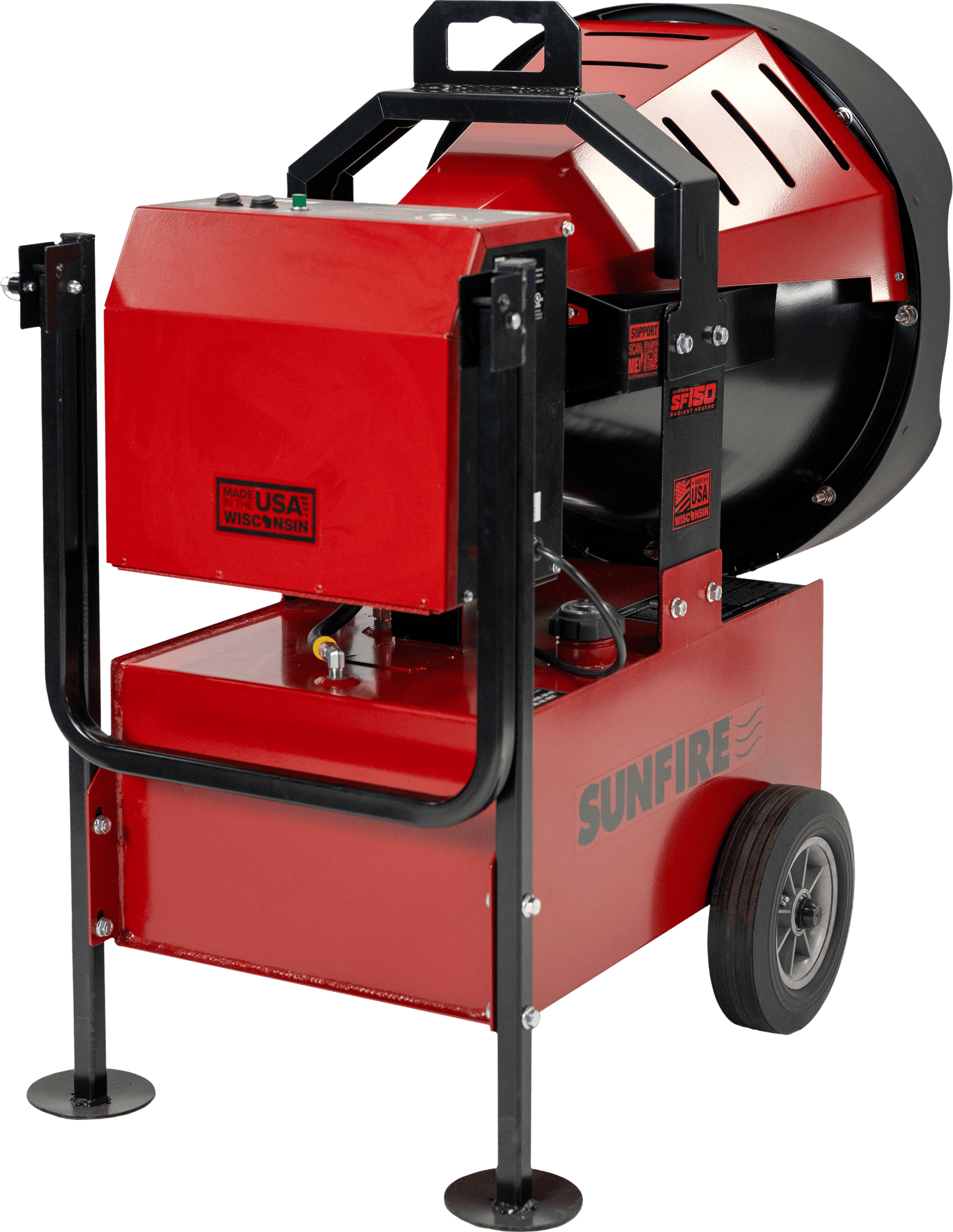 SUNFIRE RADIANT HEATER, 80,000 BTU | Garage, Pole Barn, Shop Heater